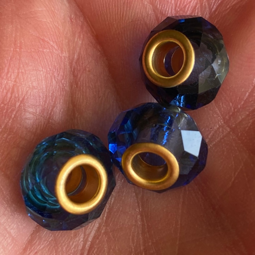 Beads - Dione® Celestial Crystal Big Hole Beads NWOT - Picture 2 of 10